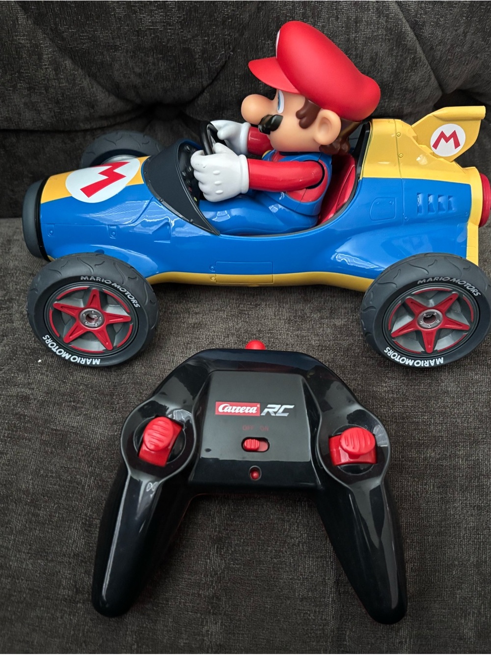 Carrera RC Mario Kart Remote Control Race Car - Red, Blue, Yellow